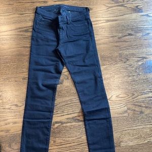 J brand 10” low rise skinny jeans